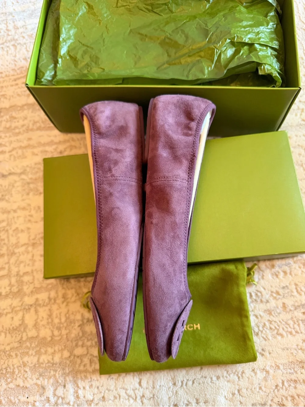 Tory Burch Reva Travel Ballet Flats